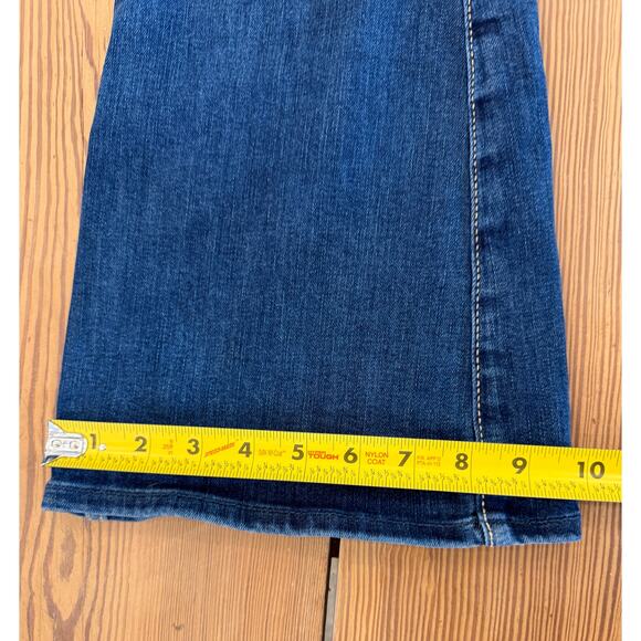 Hollister Distressed High Rise Vintage Flare Soft Stretch Jeans 5 (27) Dark Wash - Picture 5 of 5